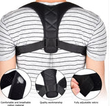 Adjustable Posture Corrector Back Brace – Shoulder, Spine & Lumbar Support Belt