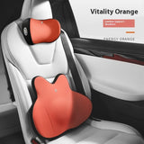 Memory Foam Car Neck & Lumbar Support Pillow Set