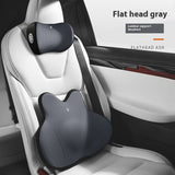 Memory Foam Car Neck & Lumbar Support Pillow Set