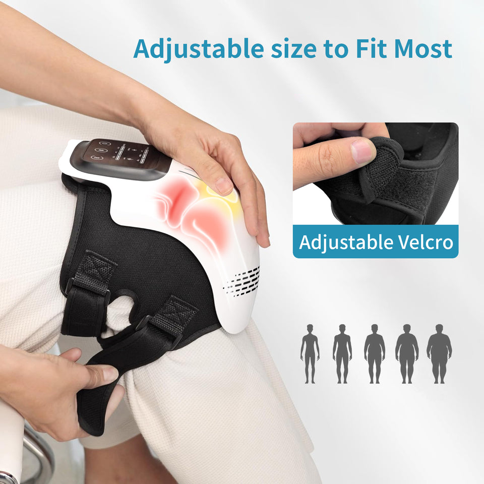 Smart Electric Knee Massager with Heat & Vibration