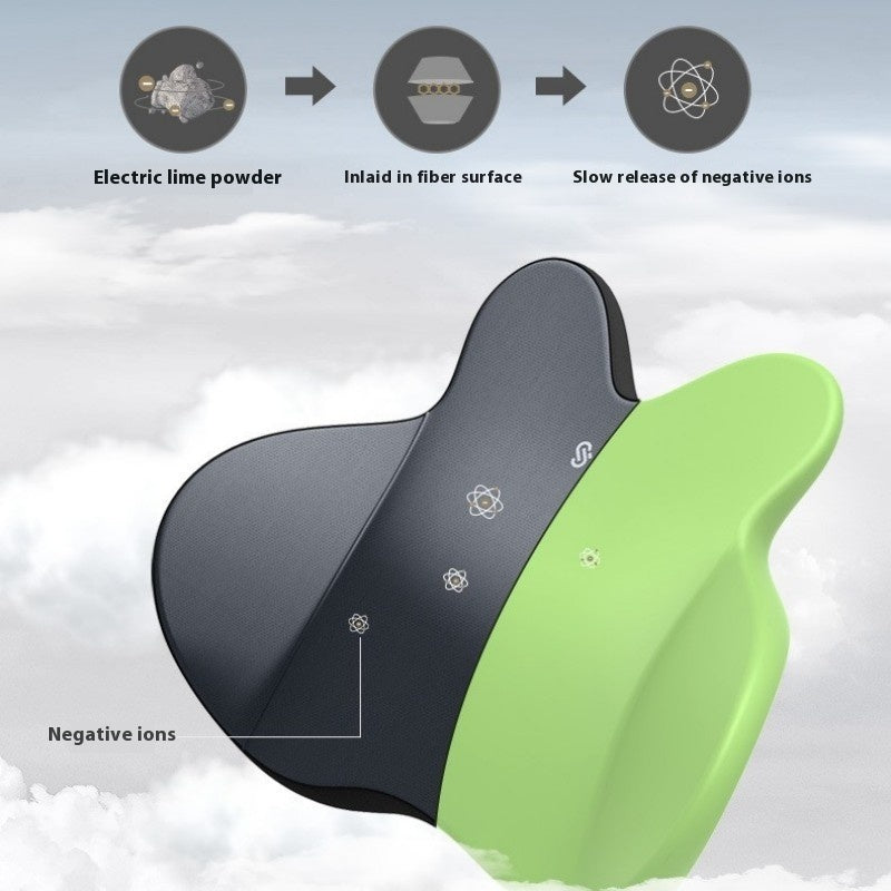 Memory Foam Car Neck & Lumbar Support Pillow Set