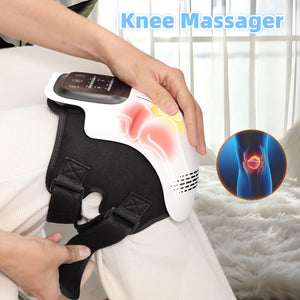 Smart Electric Knee Massager with Heat & Vibration