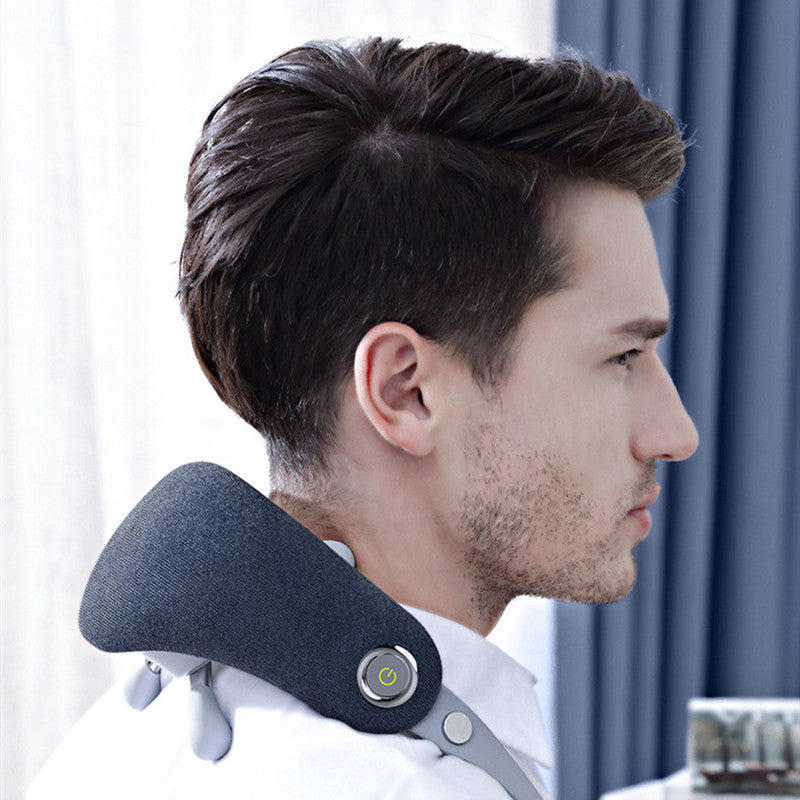 U-Shaped Neck & Shoulder Massager – Imitation Hand Kneading Massage Pillow